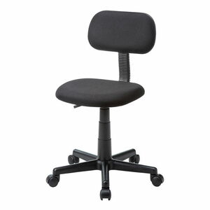 OAチェア オフィスチェア ブラック サンワサプライ 椅子 イス 事務所やテレワークに SNC-A1BK 新品 送料無料