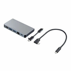 USB Type-C ドッキングハブ（HDMI・LANポート搭載） サンワサプライ USB-3TCH15S2 新品 送料無料