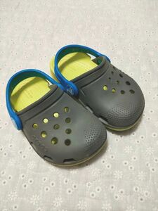 【crocs】 クロックス サンダル 軽量 スリッポン crocs　キッズサンダル　ベビーサンダル　サイズ6　14センチ