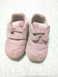 【ニューバランス】 スニーカー キッズ 女の子ピンク シューズ 靴　13