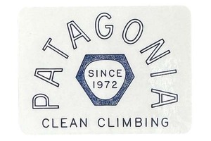 パタゴニア クリーンクライミング キャンペーン ステッカー Patagonia CLEAN CLIMBING シール フィッツロイ ヘックス コレクション デコ