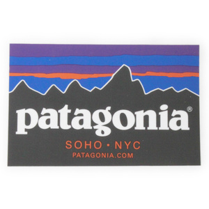 パタゴニア ソーホー ニューヨーク ステッカー PATAGONIA SOHO NYC STICKER フィッツロイ ご当地 アメリカ USA NY シール 店舗 海外 限定