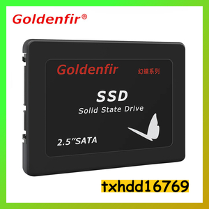 Goldenfir SSD 500GB SATA3 ソリッドステートハードディスク2.5 新品 高速 TLC 内蔵 デスクトップPC ノートパソコン R0016