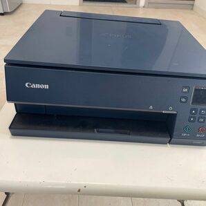 【値下げ】Canon プリンター複合機　TS7330ネイビー　　※説明書なし　電源コード破損有り。買い換え推奨　インク残量わずか