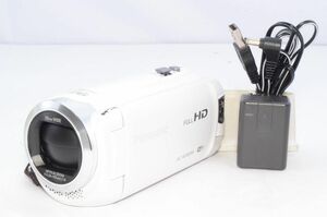 パナソニック HDビデオカメラ W585M 64GB ワイプ撮り 高倍率90倍ズーム ホワイト HC-W585M-W #2404255A