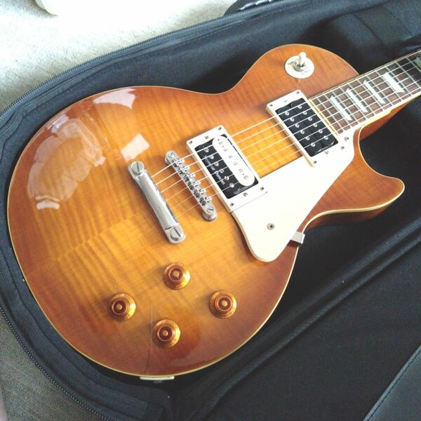 エピフォン レスポール スタンダード ダンカンＰＵ搭載 Gibsonケース付 改造有りEpiphone Les Paul