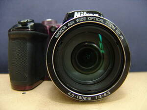 C004 Nikon ニコン クールピクス coolpix B500 Wi-Fi パープル 紫 1602万画素 40倍ズーム