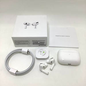 ▲▲ Apple アップル AirPods PRO ワイヤレスイヤホン MWP22J/A ホワイト 傷や汚れあり