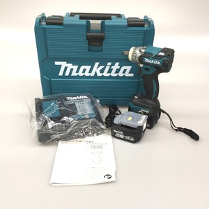 △△ MAKITA マキタ 14.4v 充電式インパクトレンチ（バッテリ2個・充電器・ケース付き） TW284DRGX ブルー 未使用に近い