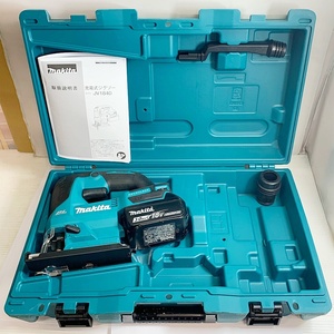 ♭♭ MAKITA マキタ 18Ｖ　充電式ジグソー JV184D ブルー 充電池3.0AH1個（充電回数62回） ケース 付 目立った傷や汚れなし