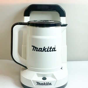 ♭♭ MAKITA マキタ 充電式ケトル　本体のみ　2021年製　18v×2 KT360D ホワイト 目立った傷や汚れなし