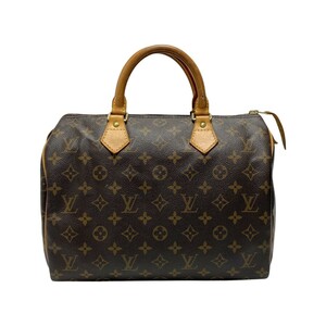 ☆☆ LOUIS VUITTON ルイヴィトン モノグラム スピーディ30 M41526 ハンドバッグ ミニボストン パドロック・キー有 やや傷や汚れあり