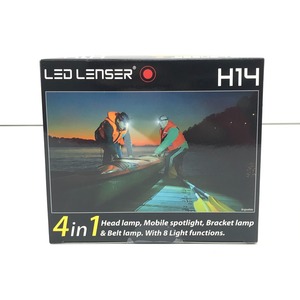 $$ LED LENSER ヘッドライト LED H14 ブルー 未使用