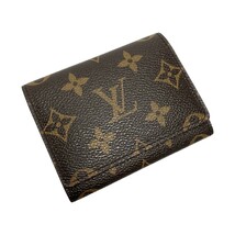 ☆☆ LOUIS VUITTON ルイヴィトン モノグラム アンヴェロップ・カルト ドゥ ヴィジット M62920 名刺入れ やや傷や汚れあり_画像1