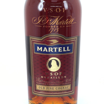 $$ MARTELL マーテル コニャック V.S.O.P MEDAILLON 1L 40度 箱付き 未使用 未開栓_画像6