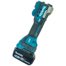 ＊＊ MAKITA マキタ 18V 充電式マルチツール バッテリ1個付属 ※充電器なし TM52D ブルー 目立った傷や汚れなし_画像1