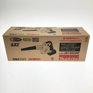 □□ MAKITA マキタ 充電式ブロワ 18V UB185DRF ブルー やや傷や汚れあり