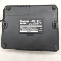 △△ MAKITA マキタ 14.4V/18Vリチウムイオンバッテリ対応 DC18RF 未使用に近い_画像2