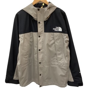 ♪♪ THE NORTH FACE ザノースフェイス マウンテンライトジャケット SIZE L NP11834 ベージュ×ブラック やや傷や汚れあり