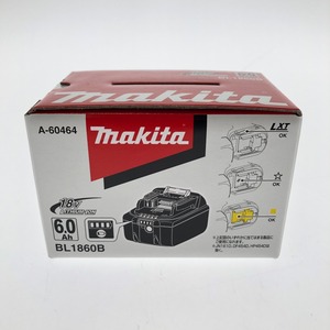 □□ MAKITA マキタ バッテリー 18V 6.0Ah BL1860B 未使用に近い