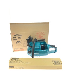 ▼▼ MAKITA マキタ 電動工具 40V 充電式チェンソー MUC019GZ 450mmスプロケットノーズバー JPAM450C 未使用に近い