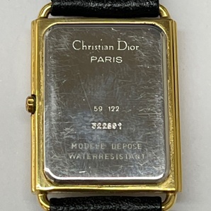 ◆◆ Christian Dior クリスチャンディオール 腕時計 59.122 傷や汚れありの画像2