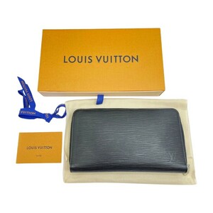 ◆◆ LOUIS VUITTON ルイヴィトン エピ ジッピー・オーガナイザー 長財布 M60632 ブラック やや傷や汚れあり