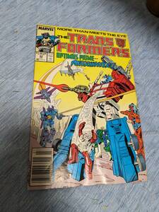 マーベルコミック　THE TRANSFORMERS 　＃４２　パワーマスターオプティマスプライム！●中古・現状●