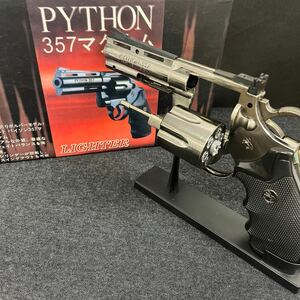 【 ガスライター 】 ルパン三世 ［ PYTHON 357マグナム ］ 次元 コレクション 箱付き 喫煙具 着火未確認 240503 ◎インボイス対応可◎