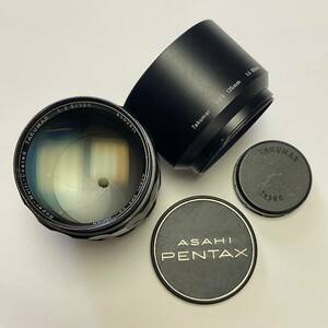 美品 M42 SMC TAKUMAR 135mm F2.5 純正CAP&純正フード / PENTAX ペンタックス タクマー