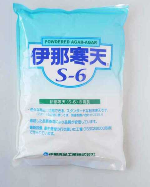 伊那　粉寒天　S-6　一キロ×2パック　7500円　送料込