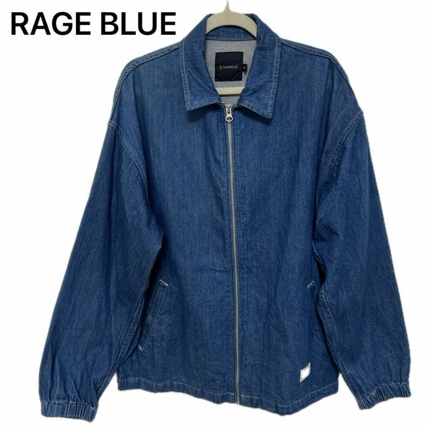 RAGE BLUE レイジブルー　ブルゾンジャケット　デニムジャケット　Gジャン