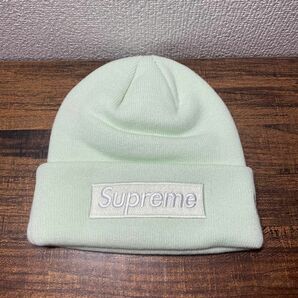 Supreme Box Logo Beanie "Light Green"