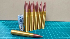 7.92x57mm Mauser 弾風 ダミーカート 12個セット【送料無料】(検) Kar98k MG34 MG42 FG42 8mm モーゼル 