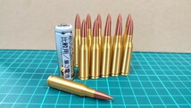 5.45x39mm 弾風 ダミーカート 12個セット【送料無料】(検) AK-74 ak 74 AEK-971 AN-94_画像1