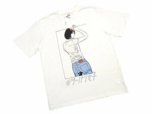 未使用☆エドウィン☆江口寿史☆ジーパン女子☆hips☆クルーネックTシャツ サイズM EDWIN HISASHI EGUCHI ヒップ 見返り美人 新品