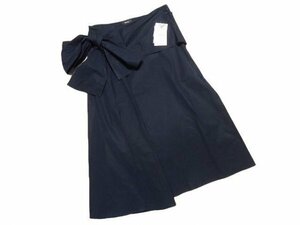 未使用☆2020春夏☆セオリー☆CORE SHIRTING☆SARONG SKT☆アシンメトリーリボンスカート サイズ8 theory レディース ミセス 新品