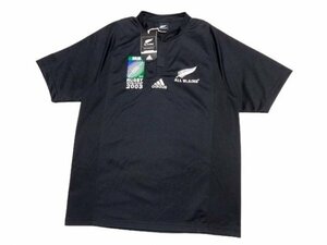 未使用☆アディダス☆2003年 IRB ラグビーワールドカップ☆オールブラックスジャージ サイズ2XO ALLBLACKS ラガーシャツ RUGBY 新品 W杯