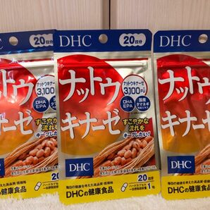 3袋セット　DHC ナットウキナーゼ 20日