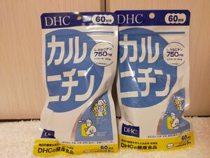 【新品・即日発送】2袋セット　DHC　カルニチン 60日分×2袋