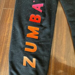 ZUMBA☆ロングパンツ☆杢模様のブラックの画像3
