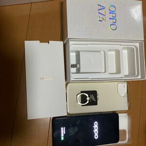 OPPO A73 ネイビーブルー