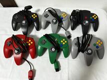 Nintendo 64/ニンテンドー64 コントローラー まとめ売り 動作未確認 ジャンク_画像1