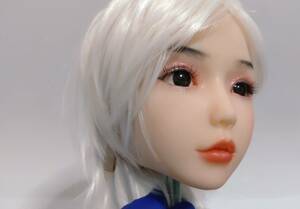 Art hand Auction Real doll, real make-up specification, wig included, custom doll, real doll head, mannequin, silicone head, silicone doll, free shipping, doll, Character Doll, Custom Doll, parts