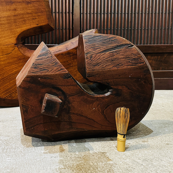 欅製 空鉤 31×37ｃm 囲炉裏道具 自在鉤 自在駒 古民芸