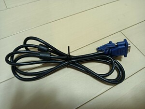 VGA ケーブル　D-Sub15ピン　オスーオス　アナログモニター接続ケーブル②