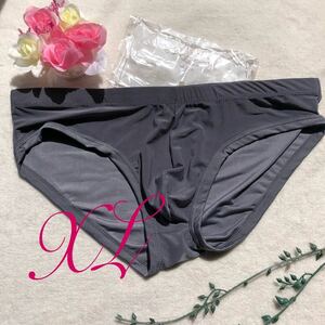  new goods men's XL size .. feeling super .. gray sport wild stylish sexy bikini Brief shorts pants 