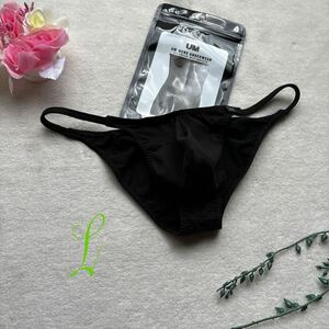 新品 メンズ　Lサイズ　UM ハイレグ　モダン　ブラック　sexy 　お洒落 ワイルド ビキニ　ブリーフ　ショーツ　パンツ