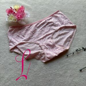 新品 Lサイズ　エロ可愛い　ピンク　花柄　愛される予感　セクシー　Tバック レディース下着　パンツ