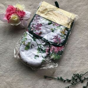 新品 可愛い 母の日 プレゼント ミトン 鍋敷き セット 花柄 可愛い 料理 キッチングッズの画像1